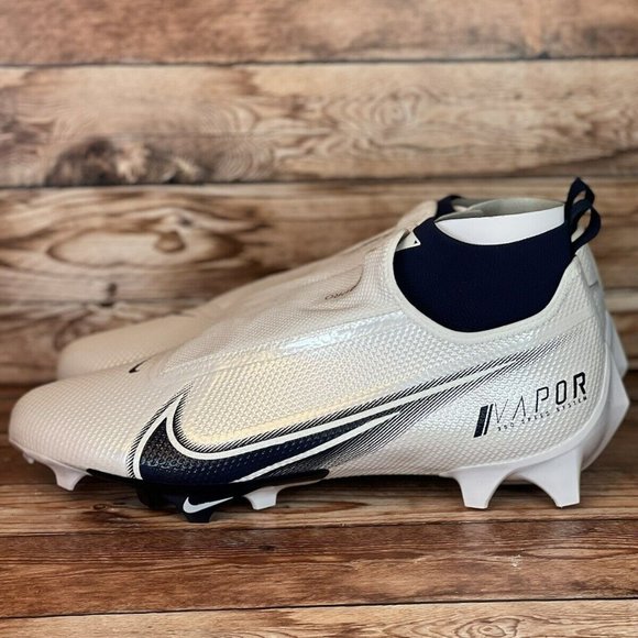 Nike Vapor Edge Pro 360 White/Navy Football Cleats Men\'s Size 15 AO8277-106 main image 9